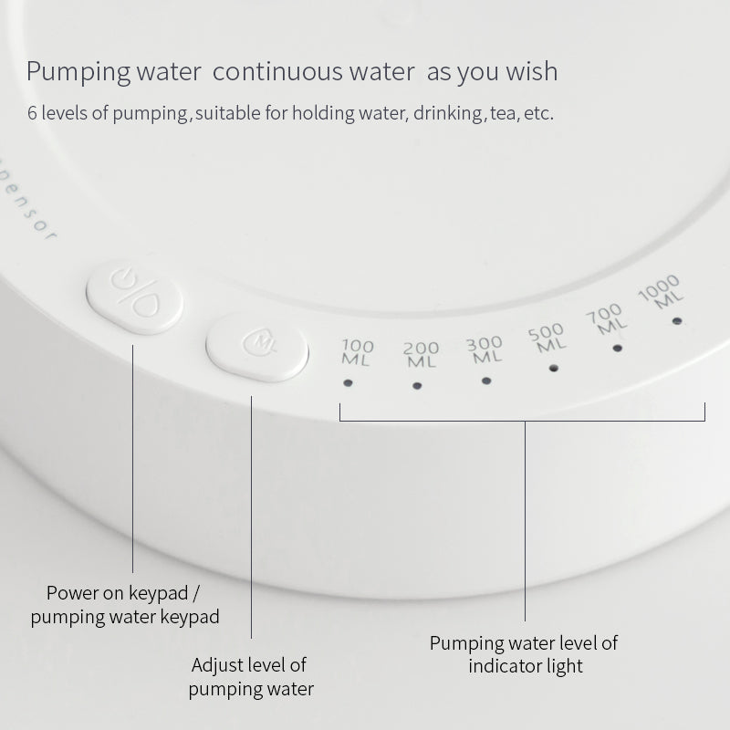 AquaFlow | Minimalist Desktop Water Dispenser