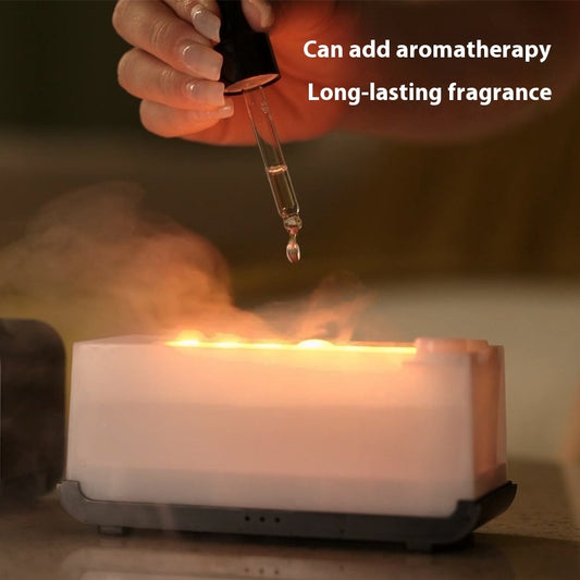 The EmberMist | Flame-Mist Humidifier